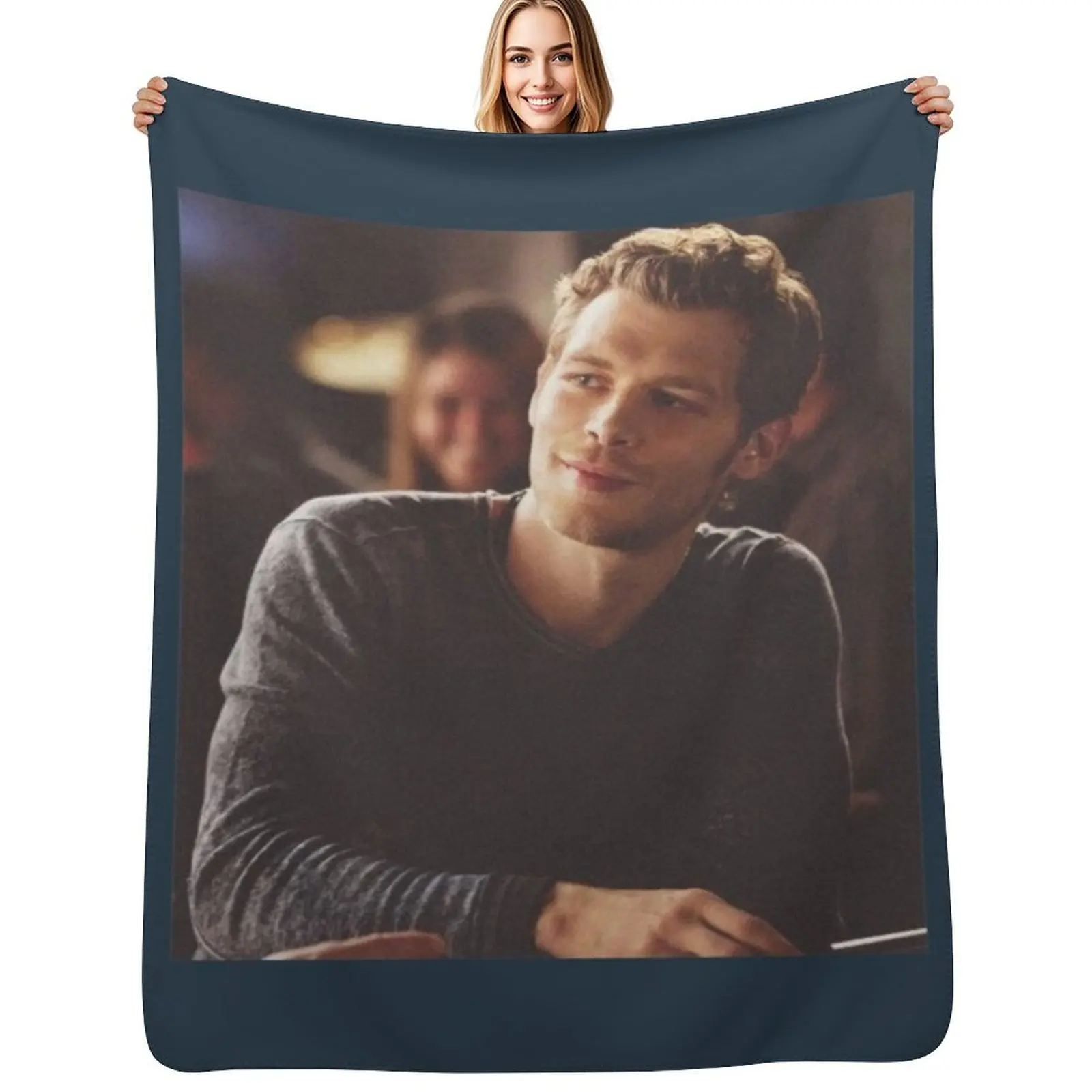 

Klaus mikaelson the originals Throw Blanket For Baby Soft Plaid Winter beds Decorative Throw Blankets