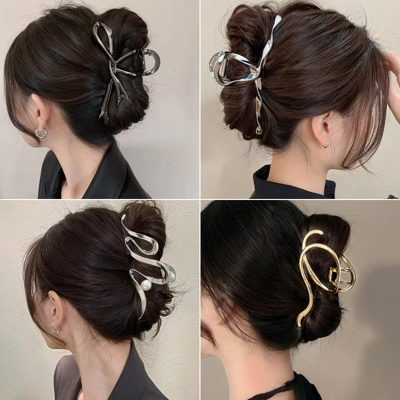 女性のための幾何学的なヘアクリップ,女の子のためのヘアクリップ,ファッショナブルなヘアアクセサリー