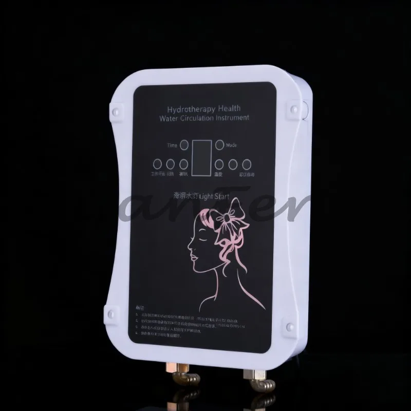 Constant Temperature Water Circulation Head Therapy Machine, Circulation Heating Head Spa Device, Fits Most Shampoo Beds