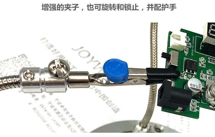 ホースフランジフィッシュクランプ電子修理生産ワイヤレスdiy回転クランプ溶接テーブルクランプ修理pcbブラケットはんだ付け