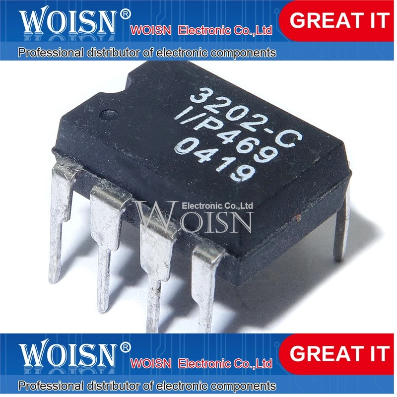 1-5-10pcs MCP3202-CI/P MCP3202-BI/P Price discounts Spot supply