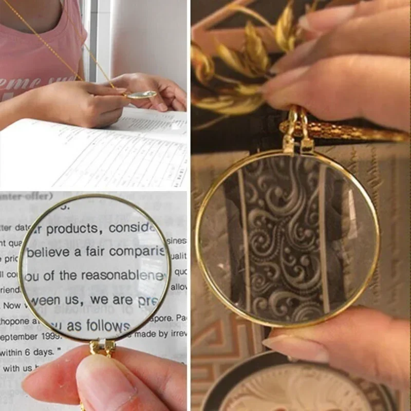 Fashion Magnifying glass lens pendant