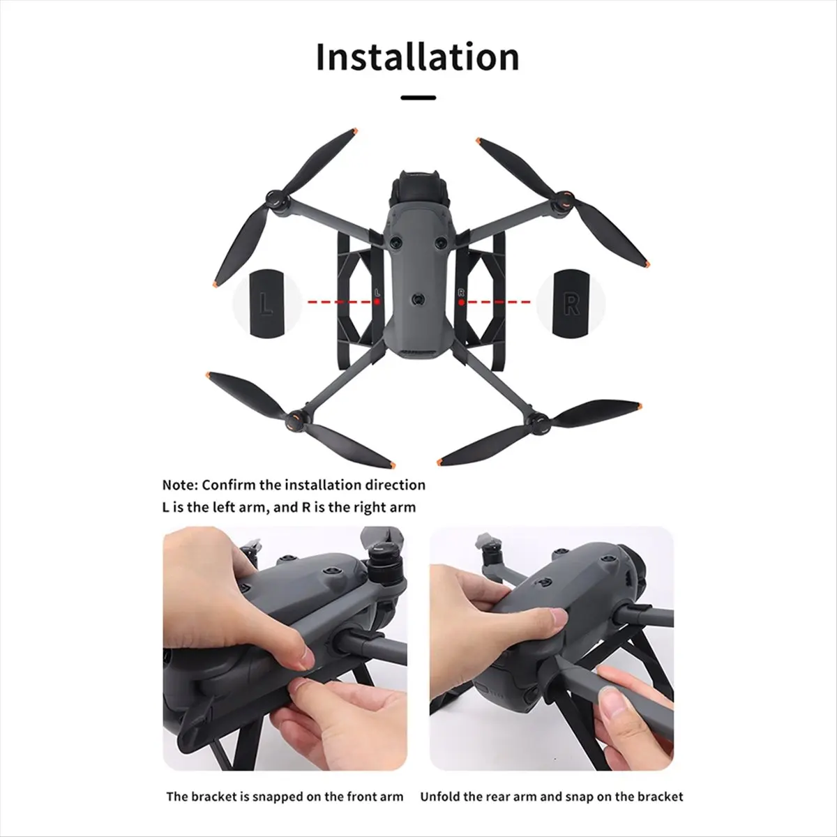 A14G Landing Gear for 4 Pro Drone Foot Holder Quick Release Extension Leg Body Tripod Protection