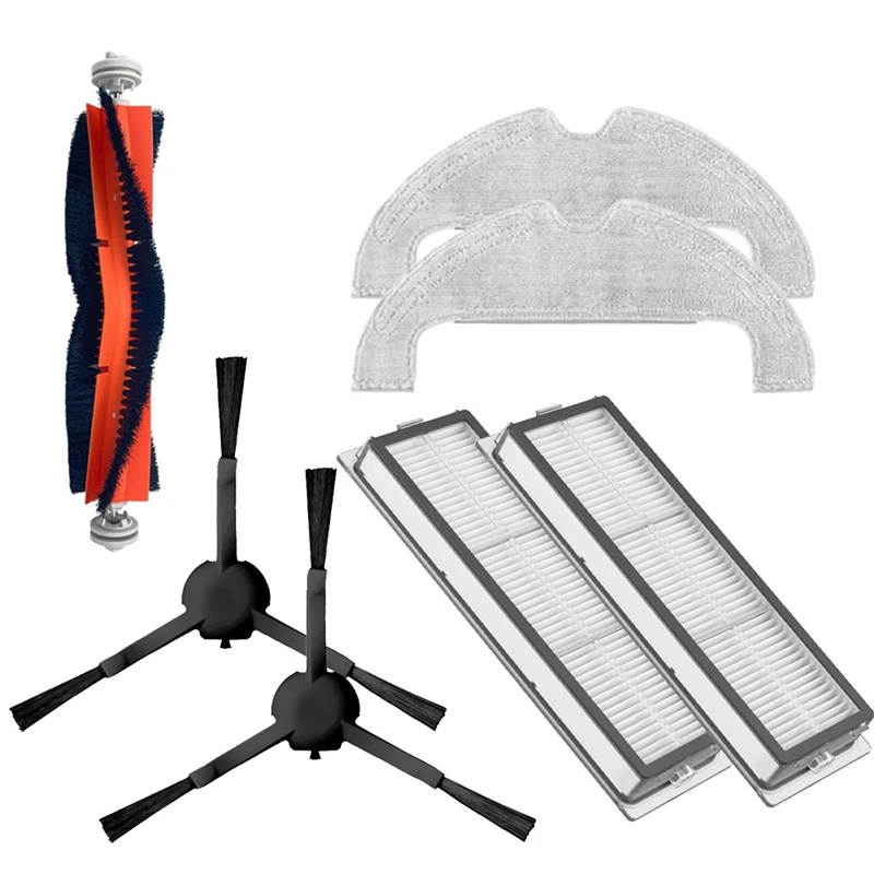 

1 Set Main Side Brush Filter Mop Cloth Spare Parts For Xiaomi Vacuum 2 Ultra STYTJ05ZHMHW Robot Vacuum Cleaner