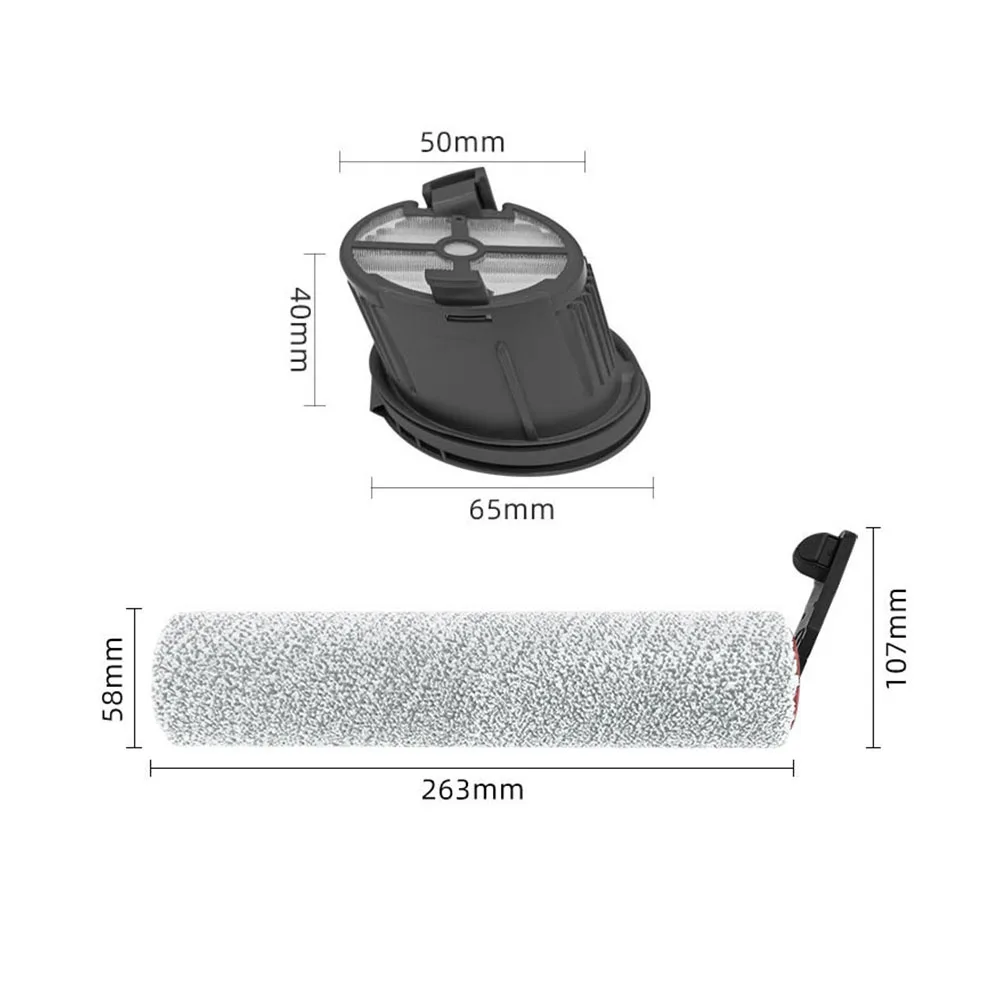 Compatible For Dreame H20 Pro Plus / H14 Pro / H20 Ultra / H30 Ultra Parts Main Roller Brushes Filters Accessories