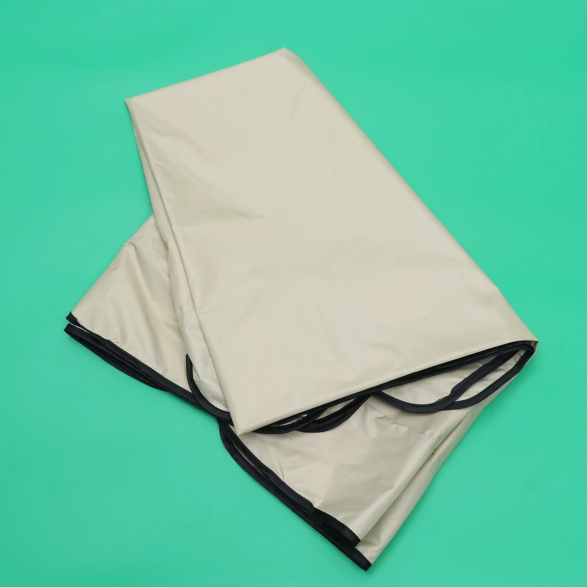 

Waterproof Garden Swing Cover Dustproof Elastic Swing Protector For Outdoor Garden Chair Shade Double Seat 142X120Cm Beige