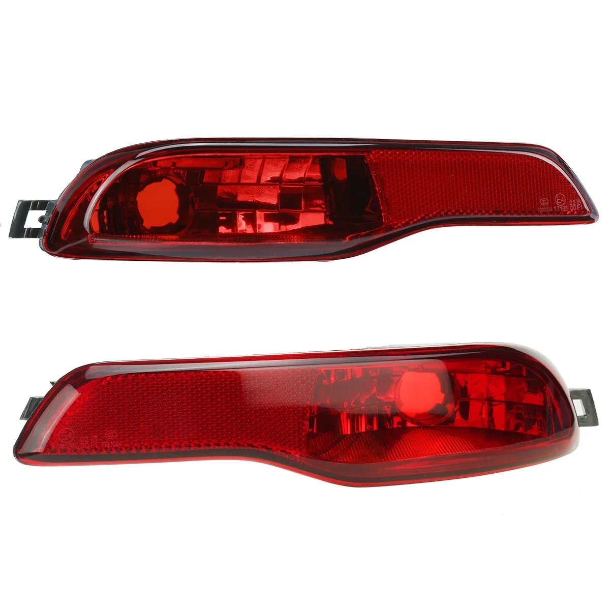 Pair Rear Bumper Bar Reflectors Light Reflective Strip For Jeep Cherokee 2014 2015 2016-2018 68102877ac 68102876ac