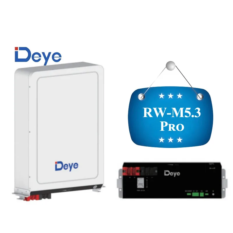 

Deye RW-M5.3 Pro 51.2V Low Voltage Solar Energy Storage System LiFePO4 Lithium Battery