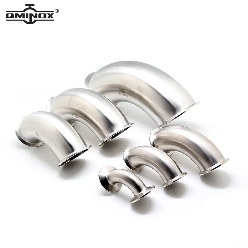 QMINOX SS304 Sanitary Tri Clamp Elbows 3/4\