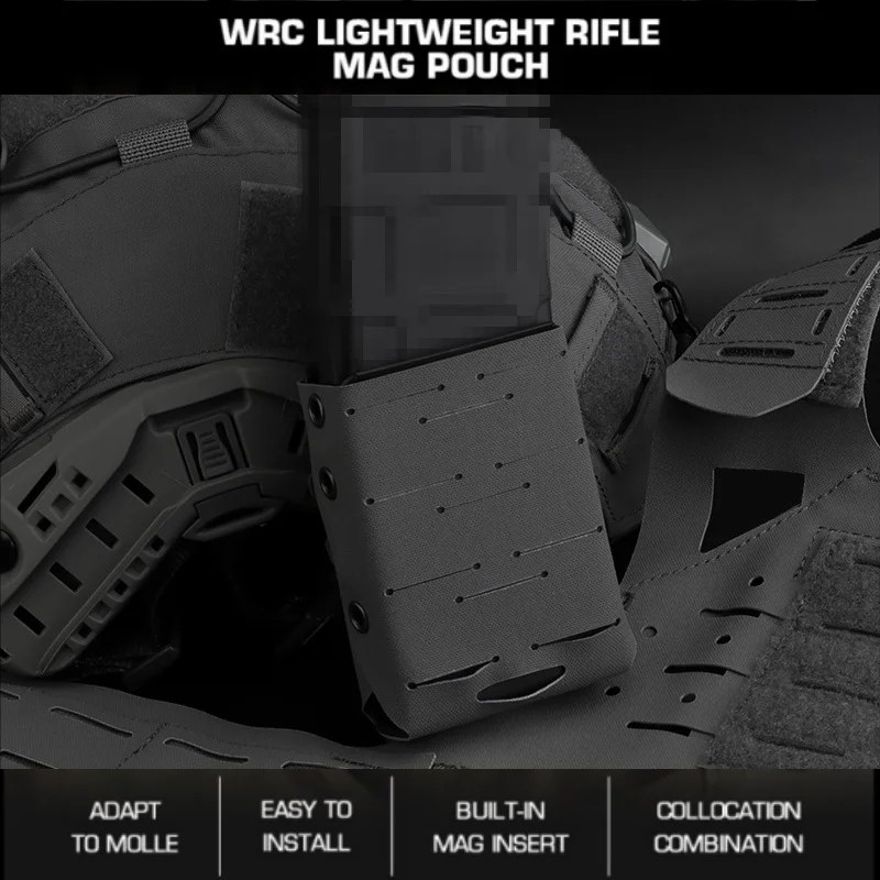 

Outdoor WRC lightweight magazine bag, compatible with AR-15 MA 5.56 MOLLE functional bag, used for CS vests and belts