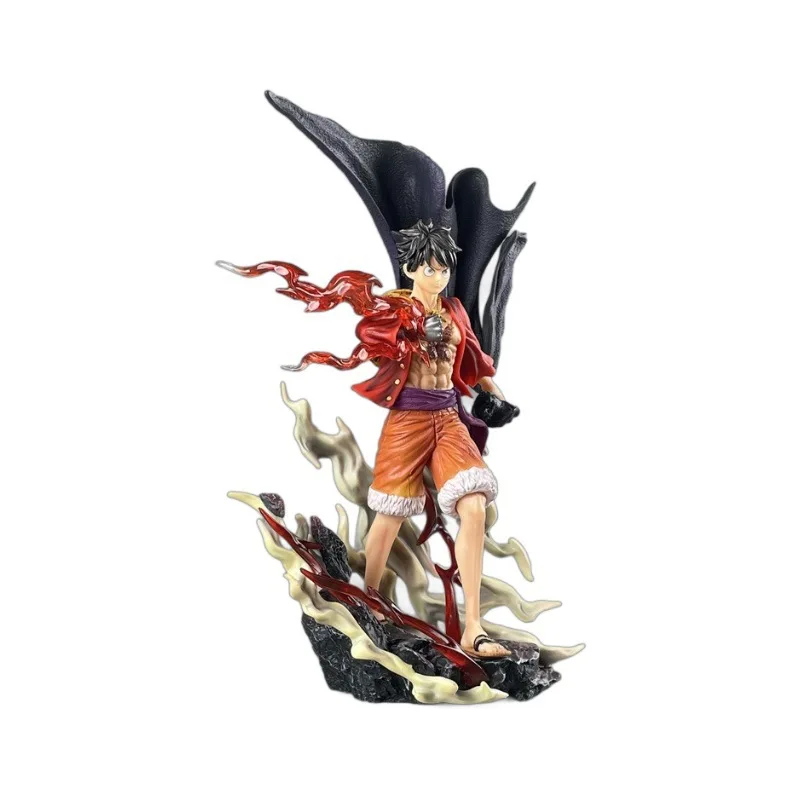 Figurka Anime, Model Postaci z Kreskówki, GK Ryu Sakura Resonance Walking Luffy, Statuetka, Scena, Figurka w Pudełku, Dekoracja na Biurko