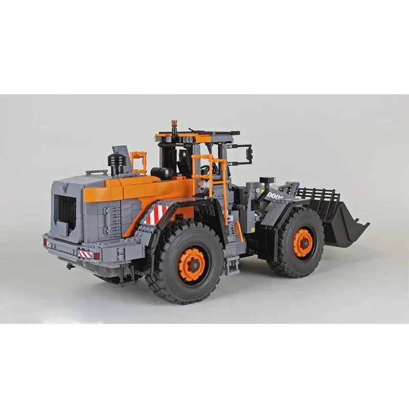 MOC-154471 Electric Doosan DL420-7 Wheel Loader 1:17 Splicing Assembly Building Blocks • 2619 Parts Adult Kids Birthday Toy Gift