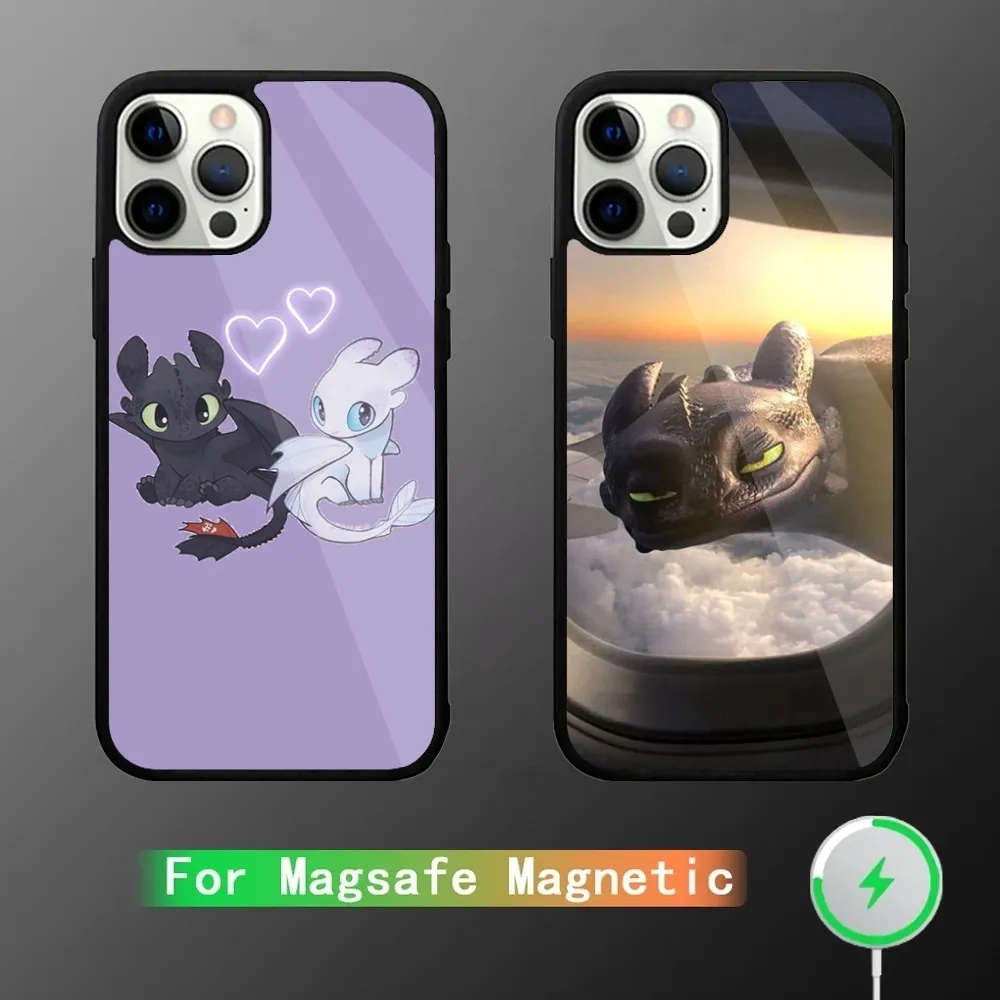 

Cartoon T-Toothles Phone Case For iPhone 16,15,14,13,12,11,Plus,Pro,Max Mini Magsafe Magnetic Wireless Charging