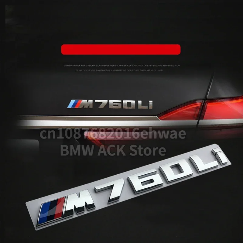 لسيارات BMW M power شعارات جديدة شعار M135d M145d M145i M240d M240i M340d M340i M440d 4M40i M550i M760Li ABS الشعار الخلفي