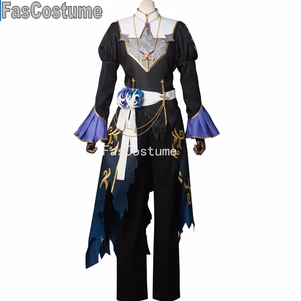 

Ensemble Stars 2 Fine Ghost Halloween Fushimi Yuzuru/Himemiya Tori/Tenshouin Eichi/Hibiki Wataru Cosplay Costume
