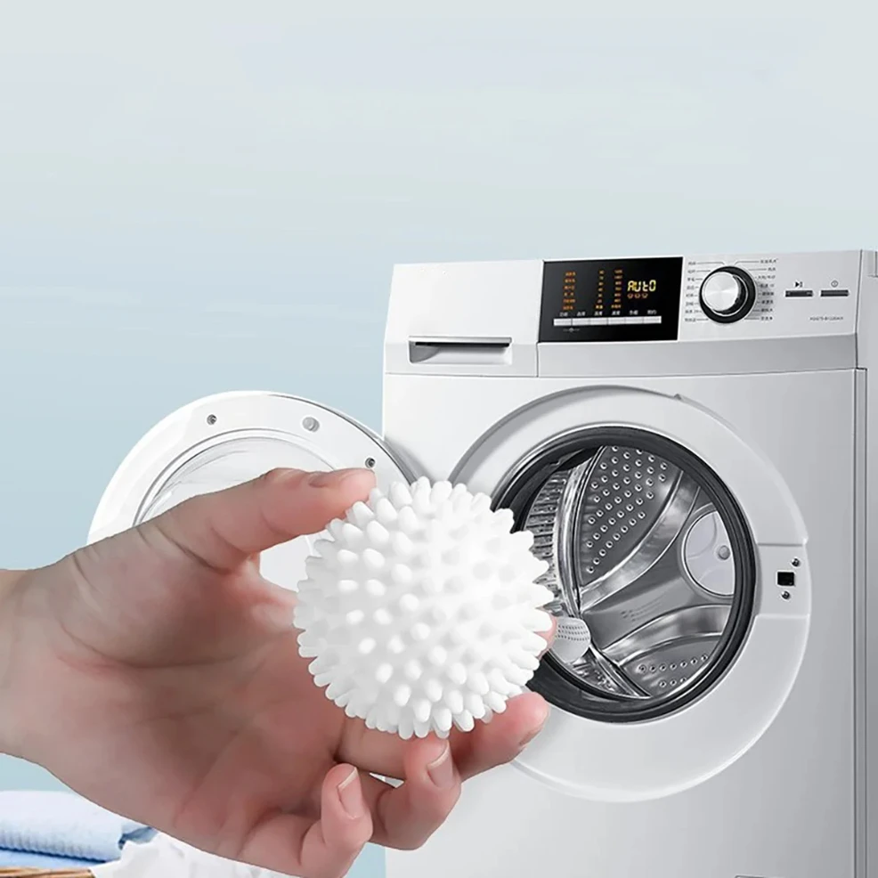

PVC Dryer Ball Reusable Laundry Ball Washing Machine Drying Fabric Softener Ball for Home Clothe Cleaning Tool Accessrices
