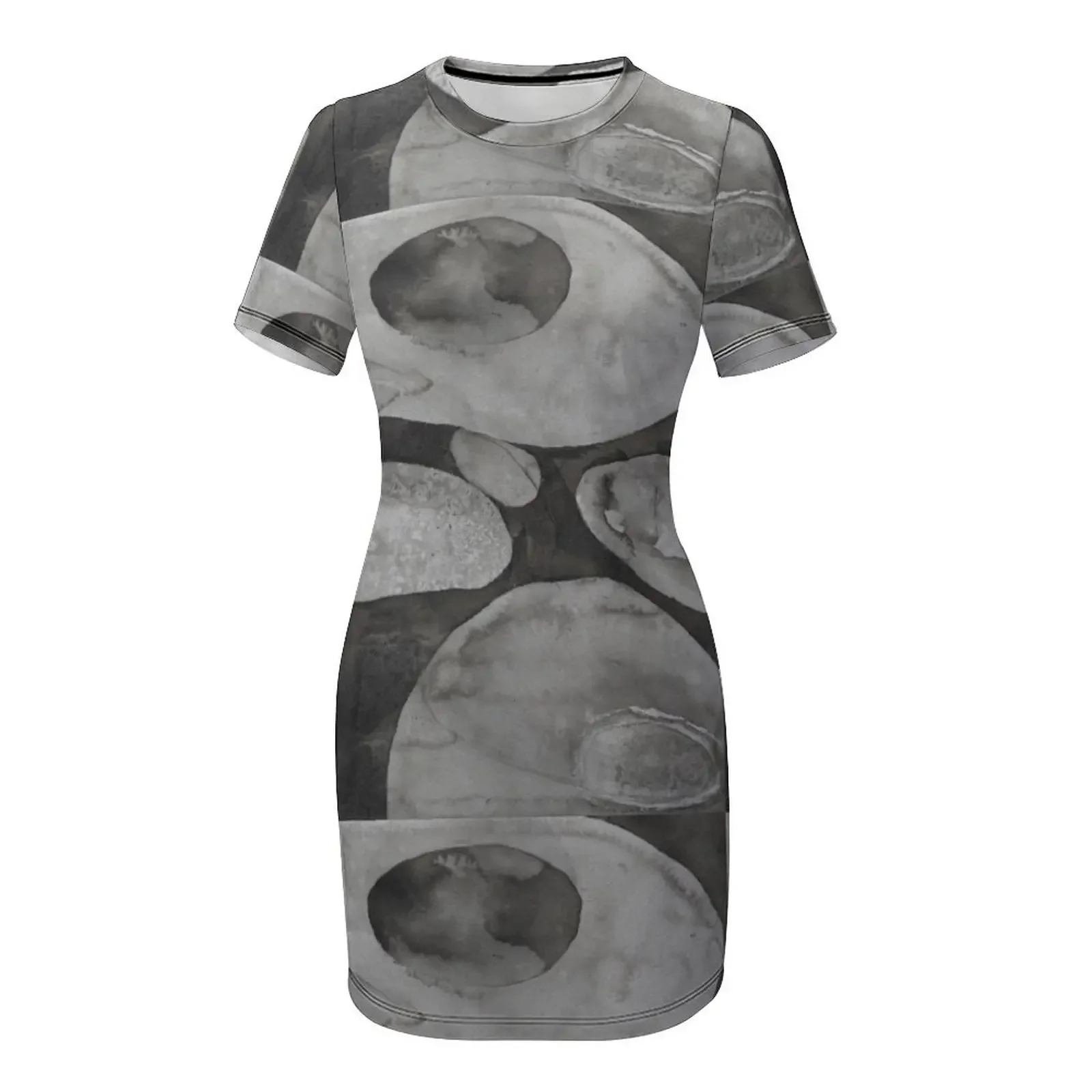 James River Water Rocks robe à manches courtes robe de bal vêtements robe ample pour femmes robe