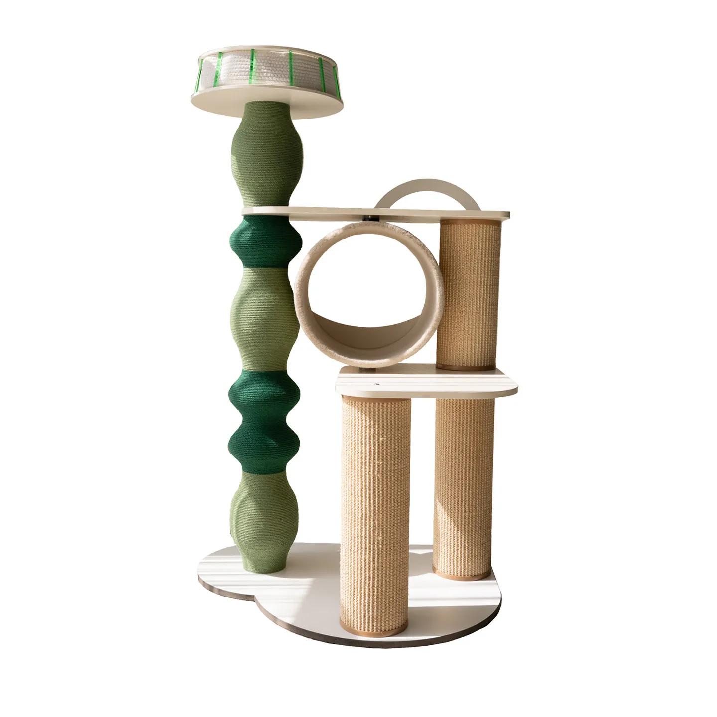 

Cat Furniture, Super Large Solid Wood Cat, Climbing Frame, Scratching Column Cat Hemp Rope
