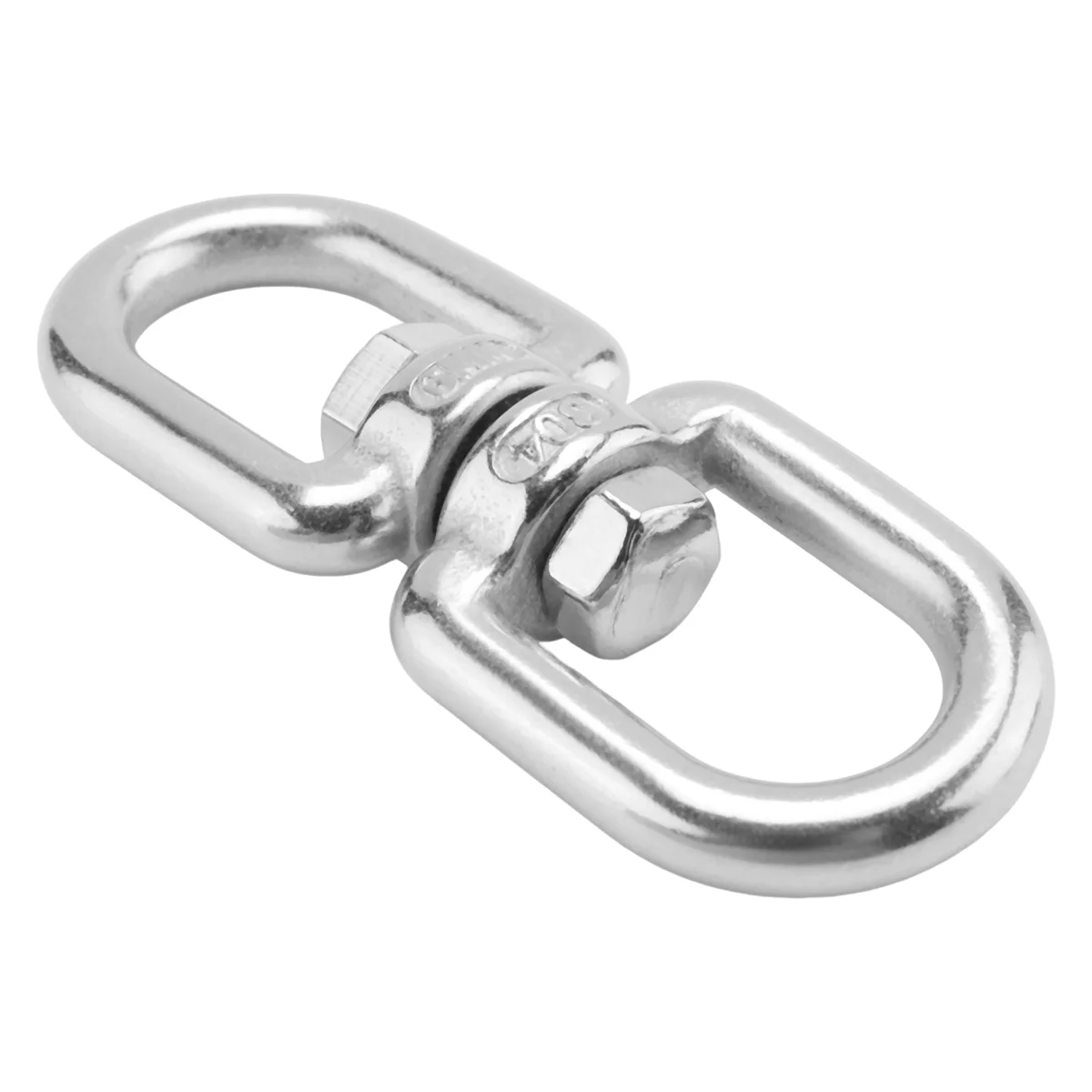 

ATP5 Marine Mooring Stainless Steel 6mm 15/64" Eye to Eye Swivel Ring