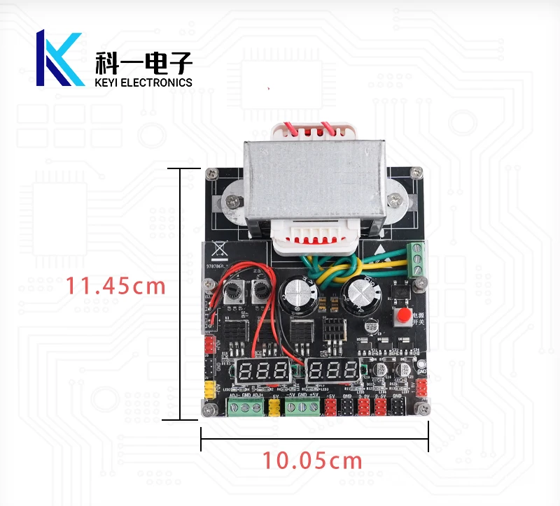 Multi Channel Linear DC Regulated Power Module with Adjustable Output Of+1.8V/+2.5V/+3.3V/+-5V/+-12V