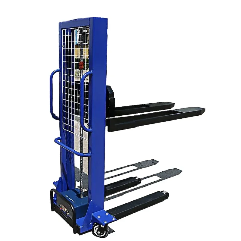 Haola semi-electric truck-mounted forklift, autologous climbing truck, loading and unloading, stacking truck, moving truck, ligh
