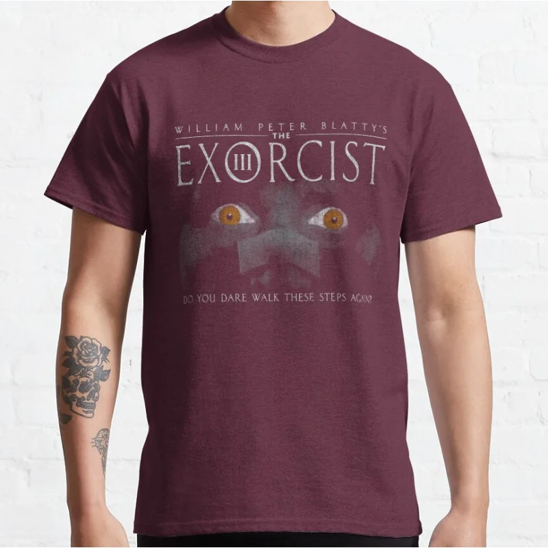 Movie No Exit Horror Retro 80s Horror films The Exorcist Scary movie monsters Graphic T Shirts large size Adult tops S-6XL