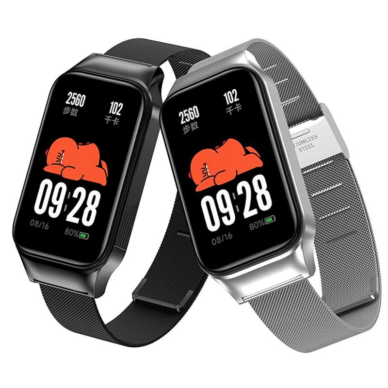Stainless Steel Strap for Xiaomi Mi Band 9 Active Watch Band Replacement Bracelet Correa for Redmi Band 3 Smart Wristband