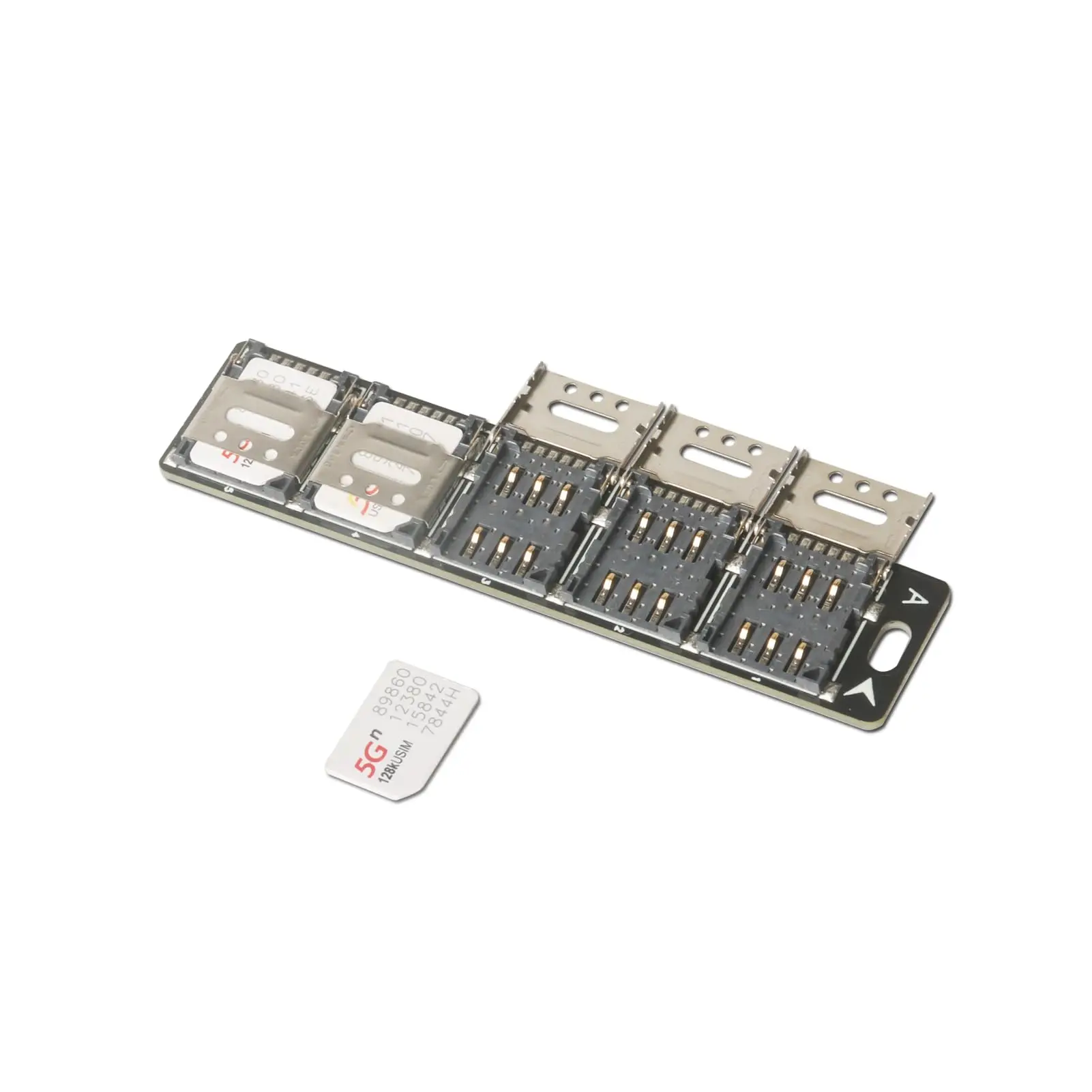 

Compact SIM Card Organizer Storage Box 10 Slots Nano SIM Card Case With SIM Removal Pin and Lanyard