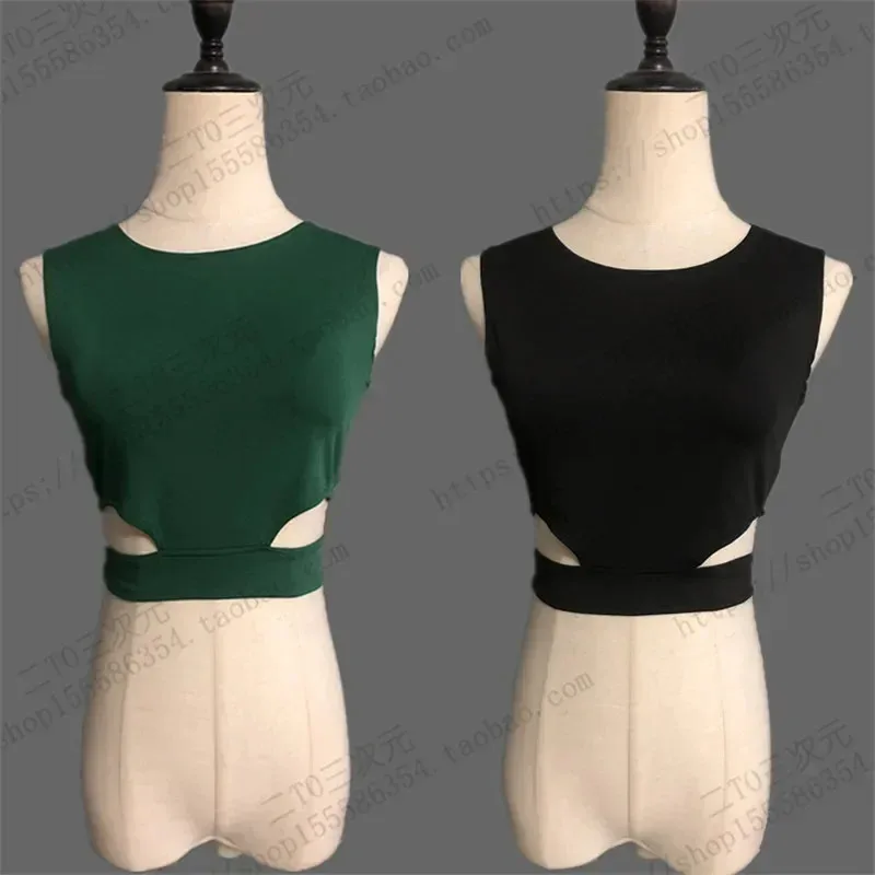 Anime JoJo's Bizarre Adventure Cosplay Joseph Joestar Costume JoJo Gloves Scarf Top Outfit Halloween Suit for Women Men G3231