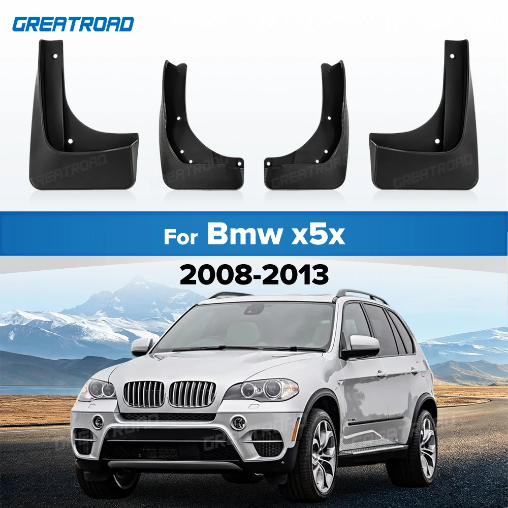 For Bmw x5x 2008-2013 with pedal Fender Mudflaps Splash Guards Mudguards Mud Flaps car Accessories
