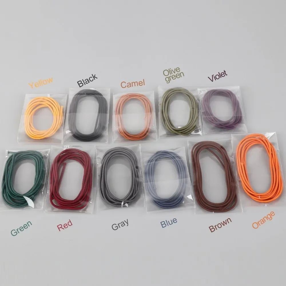 10 pezzi un Set di riparazione elastico elastico per accessorio per Notebook in pelle corda elastica corda elastica 1 metro di lunghezza