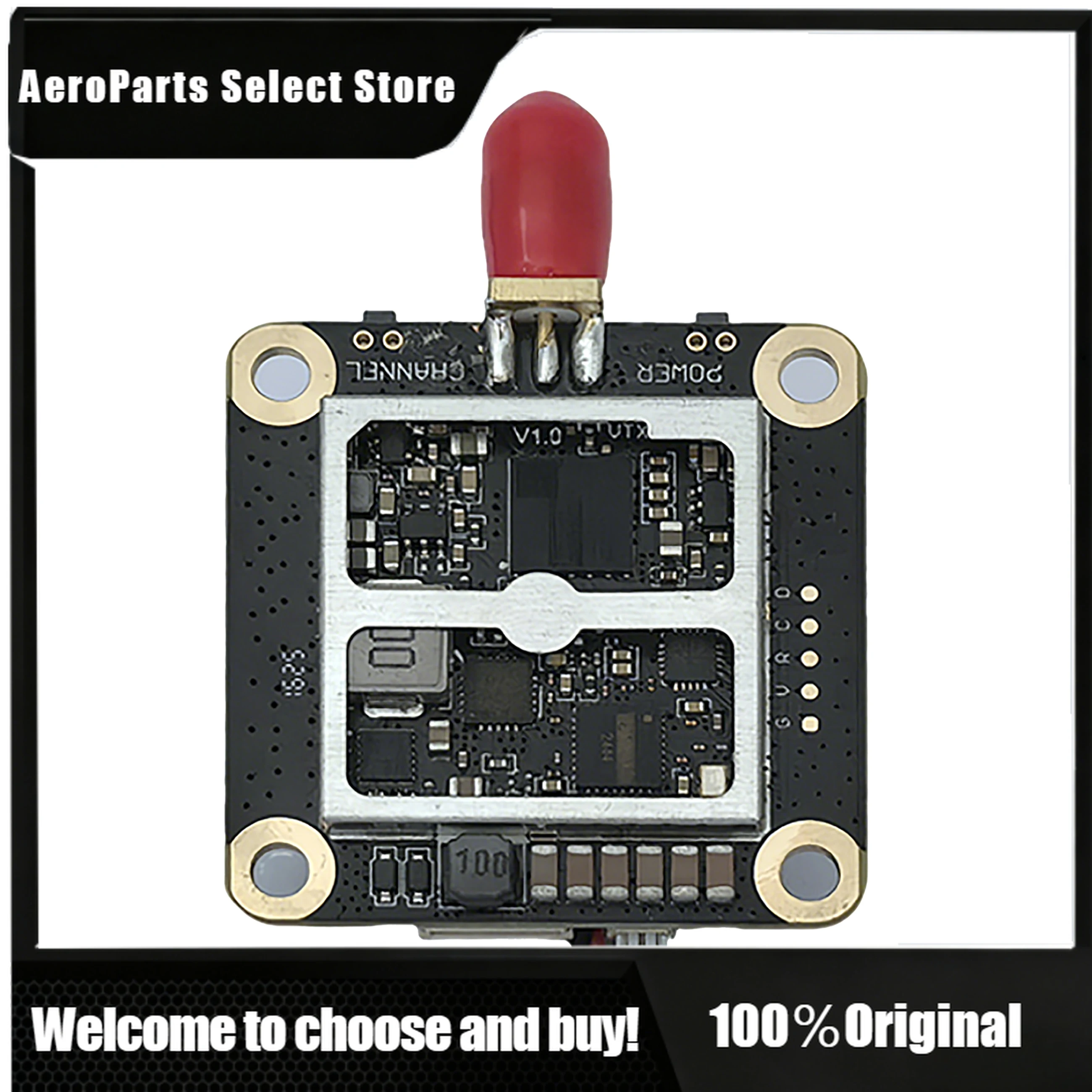 AP1FlytoFPV 1.2G 1.3G 5.5W 9CH VTX Wireless Analog Long-distance FPV Video Transmitter Crossover Machine Transmission Accessori