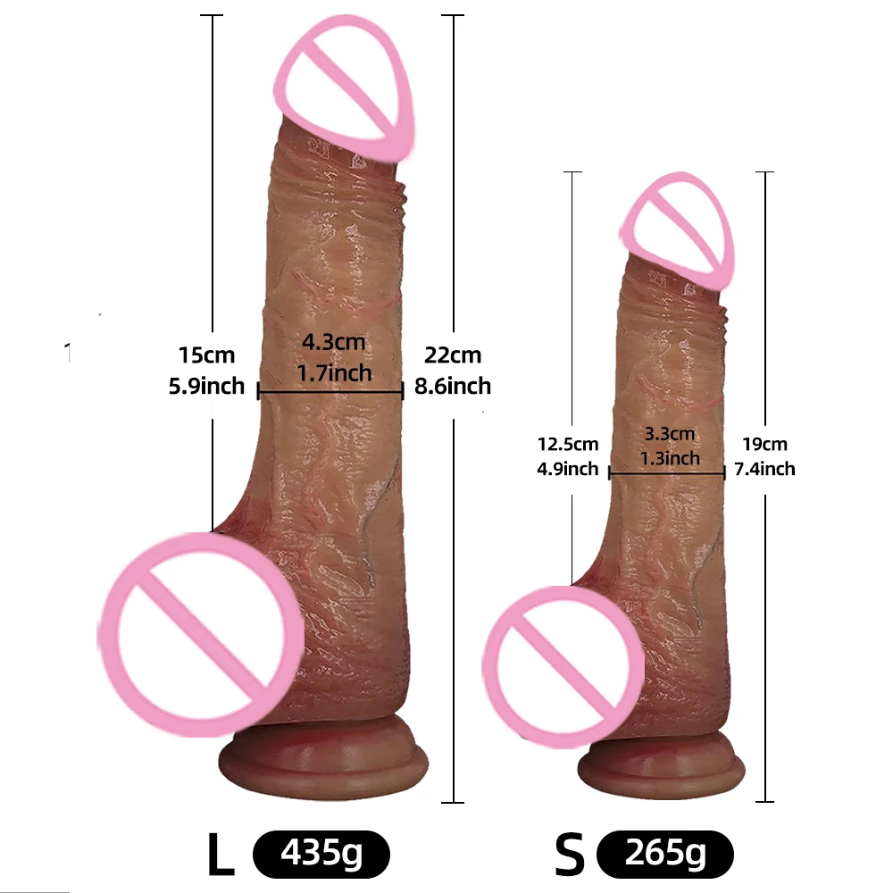 واقعية دسار انزلاق القلفة كبير القضيب شفط كأس قضبان اصطناعية الإناث الاستمناء وهمية ديك الكبار الشرج للنساء Gode الجنس لعب