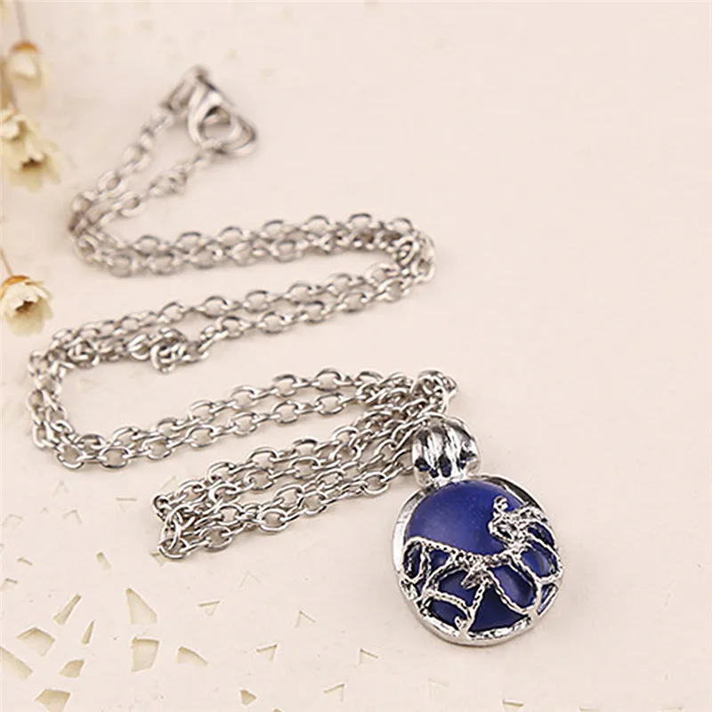 Joyería de película de moda Cosplay para mujer colgante The Vampire Diaries Katherine collar colgante Vintage