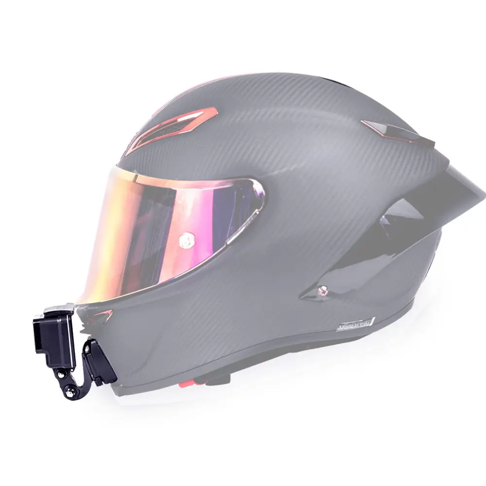 Uchwyt na brodę do kasku AGV Pista GP RR, wykonany z aluminium, przeznaczony do montażu kamer GoPro Hero 13, 12, 11, Insta360 X4, Ace Pro2, DJI Action 5pro i 4. — zdjęcie produktu 4