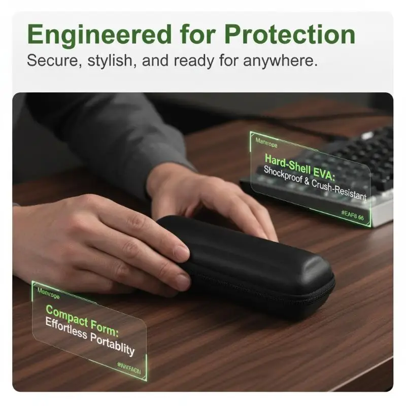 Thin Leather EGo Carry Pouch Portable Protective Holder for Pen Lighter Tobacco Pipe  Office Commute