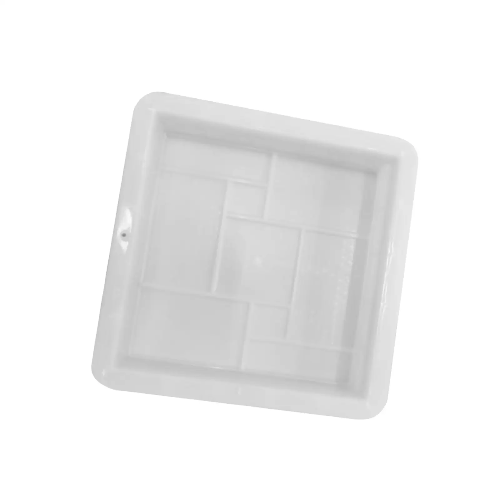 Plastic Concrete Mould Durable Garden Paving Square Tile Maker for Outdoor Sidewalk and DIY Pathway