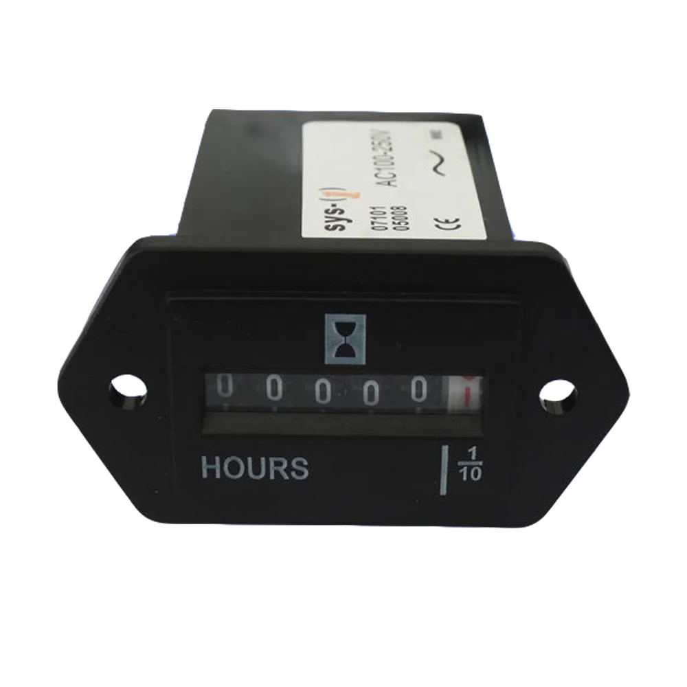 SYS-1 generator parts hour meter time counter 12v 24v 220v 110v