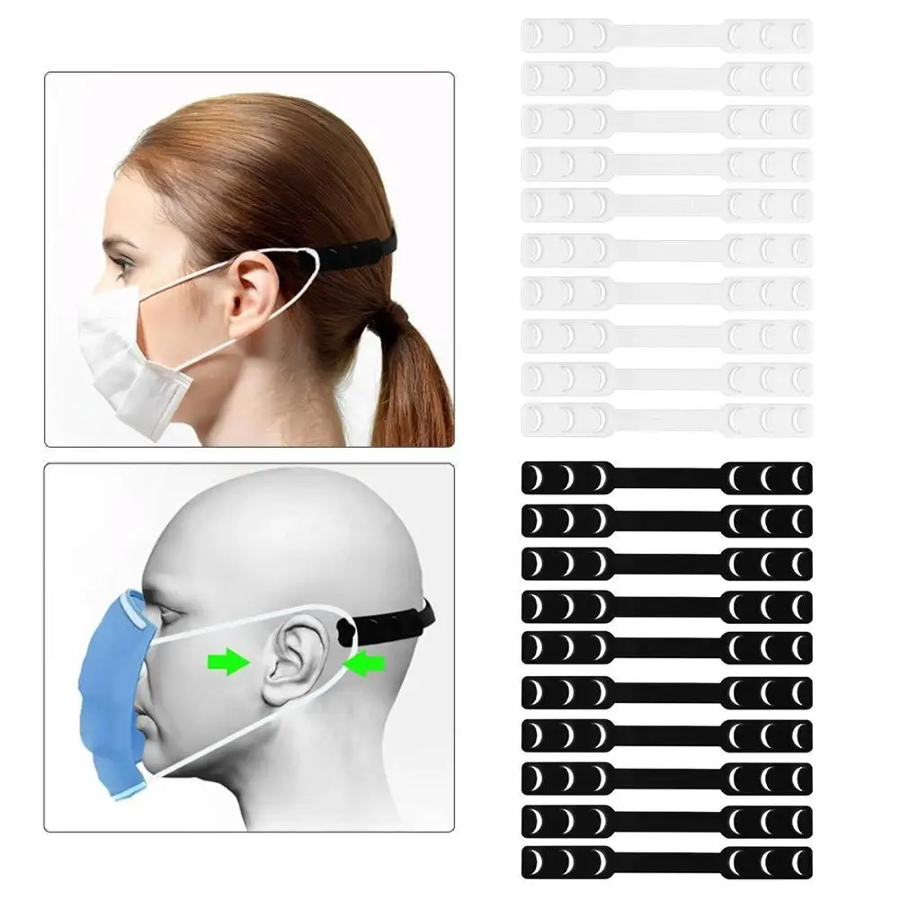 Новинка-10-шт-компл-регулируемая-повязка-для-маски-крючок-для-маски-ушная-веревка-удлинительный-ремень-унисекс-снимает-боль-в-ушах-ремешок-для-предотвращения
