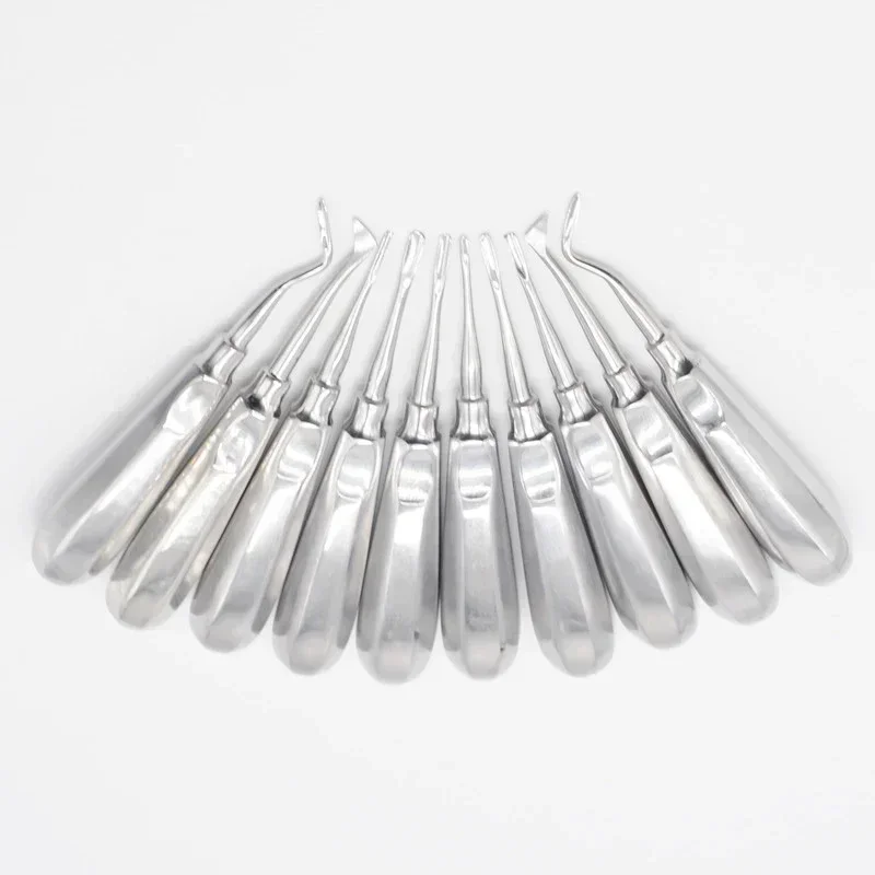 Advanced 10-Piece Stainless Steel Dental Extraction Kit Minimally Invasive Oral Surgery Instruments for Effective Tooth Removal