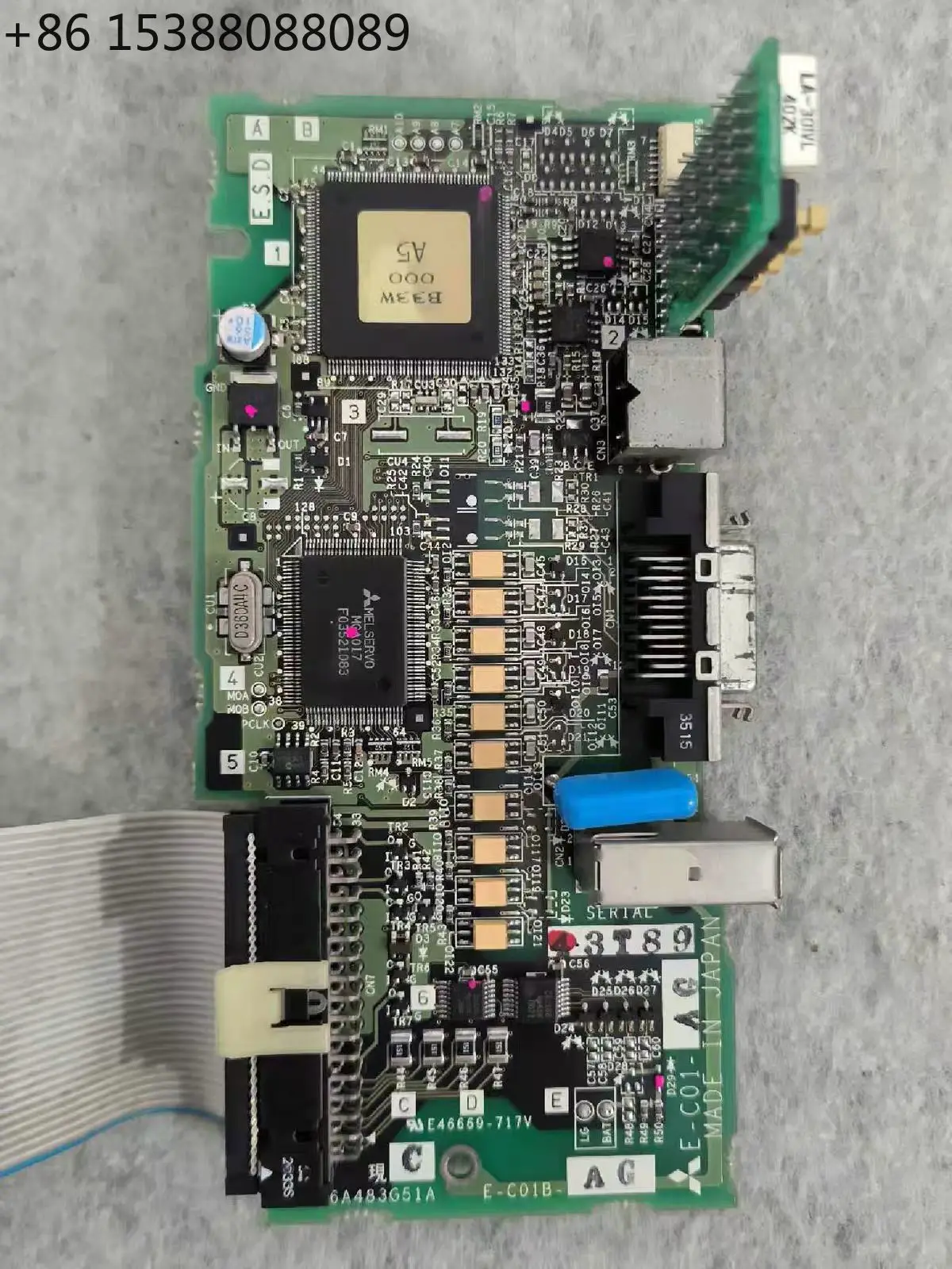 MR-E-200AG servo driver 2KW main board E-C01-AG to test normal use