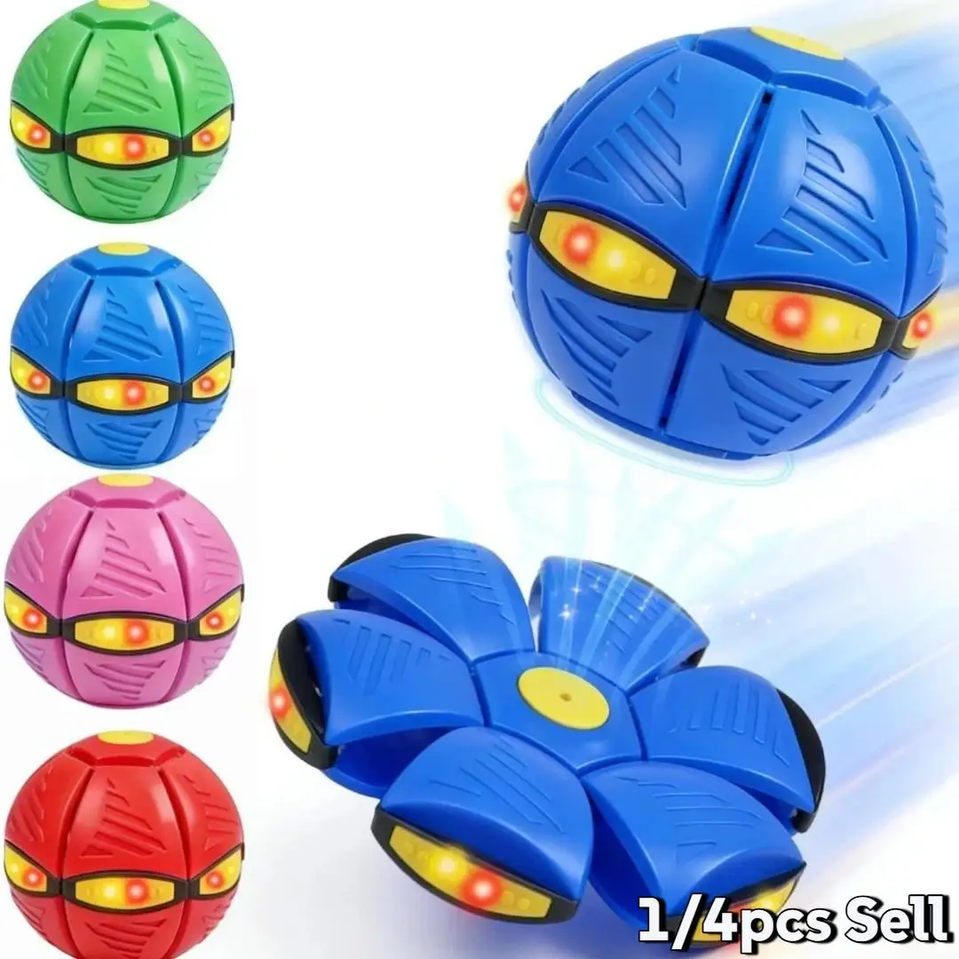 Magic Meta Ball with Light - UpGraded Interactive Bounce Toys for Kids & Parents, Durable Design, Perfect Gift for Playtime Fun