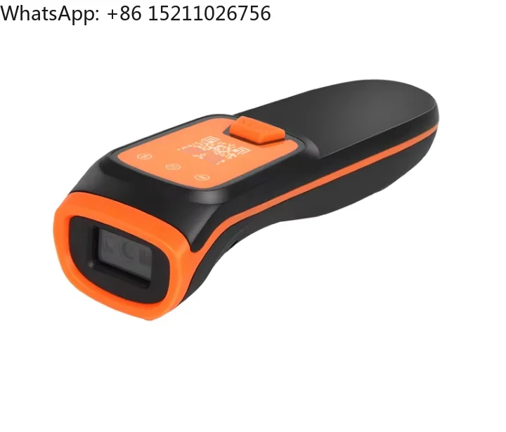 Portable M80 Handheld Wireless Barcode Scanner 1D 2D QR BT USB Interface Compatible with IOS Android Smartphones and Tablets