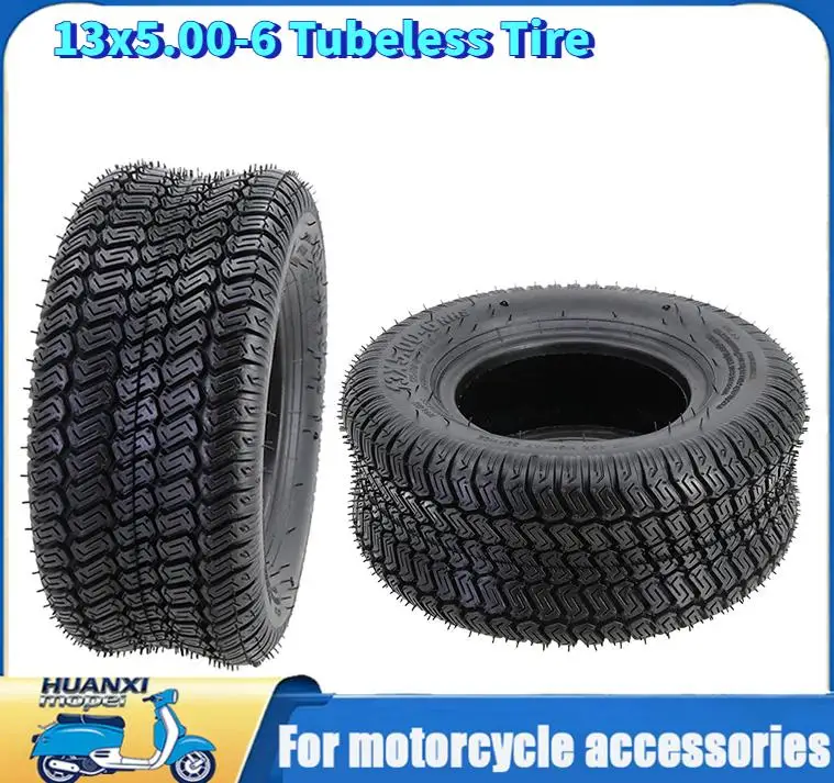 High Performance Go-Kart Beach 13x5.00-6 Tubeless Tire Highway Tyre Motor Wheels 13inch Electric Scooter Tires