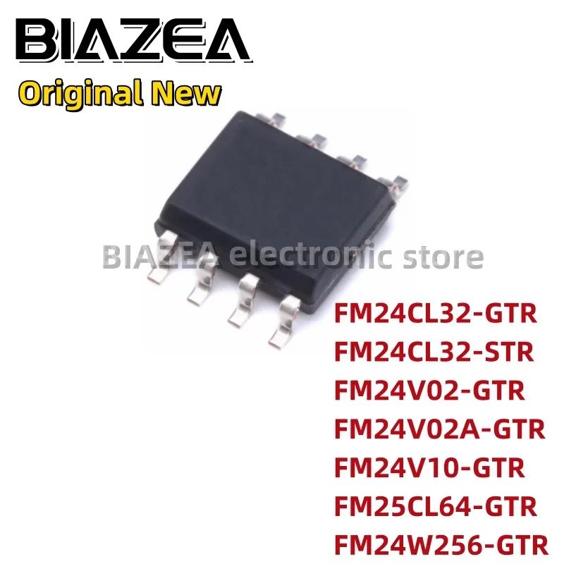 1piece FM24CL32-GTR FM24CL32-STR FM24V02-GTR FM24V02A-GTR FM24V10-GTR FM25CL64-GTR FM24W256-GTR  SOP8 Chipset