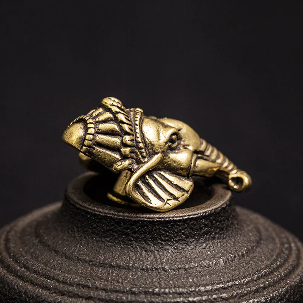 

2pcs Brass Elephant Modeling Diy Button Retro Bag Luggage Clothes Decor Craft Accessory Buckle For Sewing Handicraft Projects