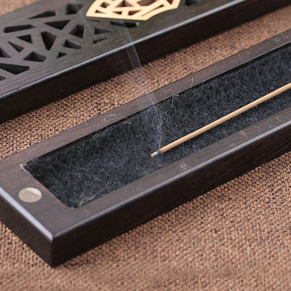 

Wood Incense Box Safe Multipurpose Home Ornament Relax Improve Life Quality Tea Room Bedroom Office Gift Choice