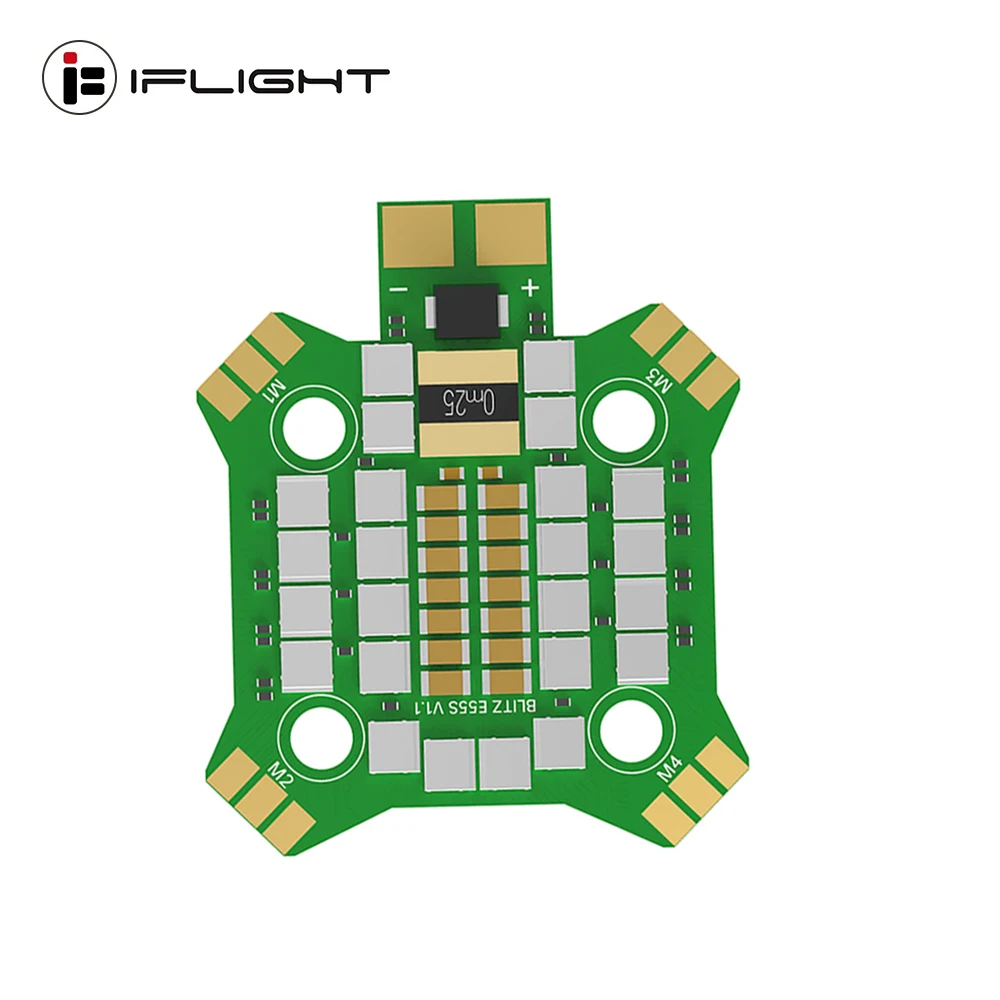 IFlight BLITZ Mini E55S 4-IN-1 ESC 2-6S with 20*20mm Mounting Hole for RC FPV Drone