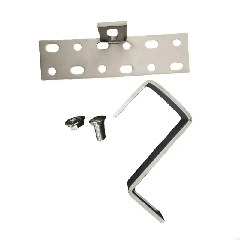 Solar Panel Mounting Bracket Aluminum Roof Hook Solar Panel Brackets Roof Solar Panel Bracket for RV, Boats JOMD