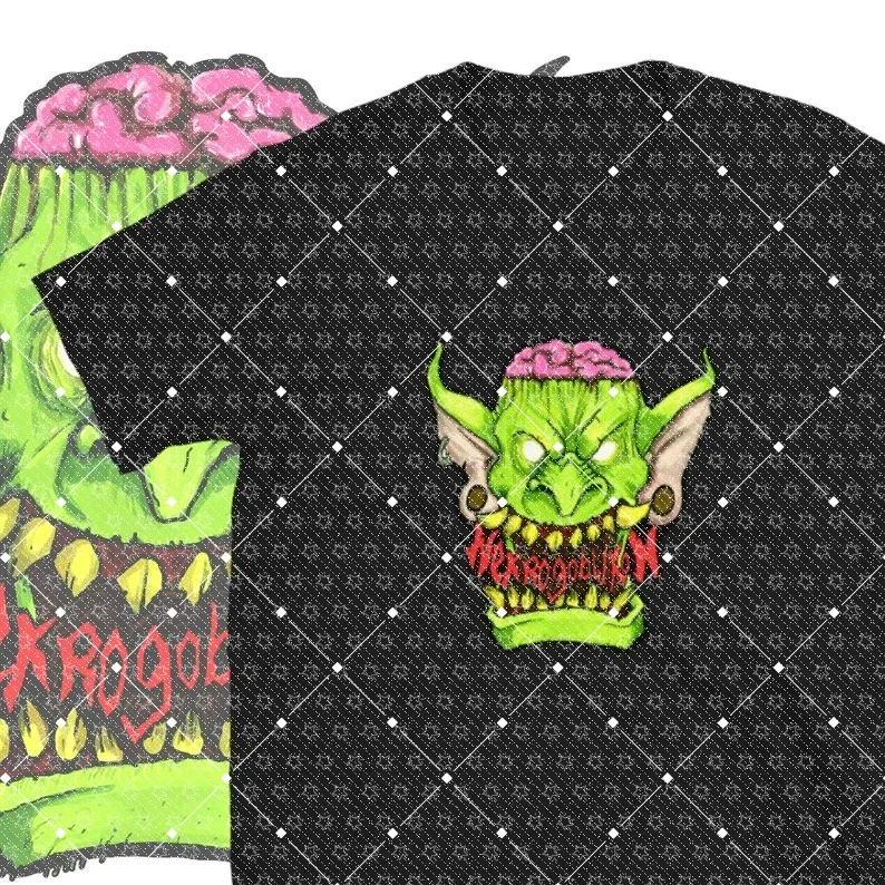New Heavy Metal Series Band Support Short Sleeve Cotton Casual Fashion T-shirt Comfortable Surrounding T-shirt